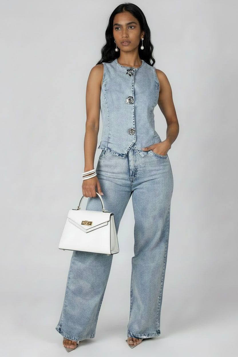 Denim Bling Set
