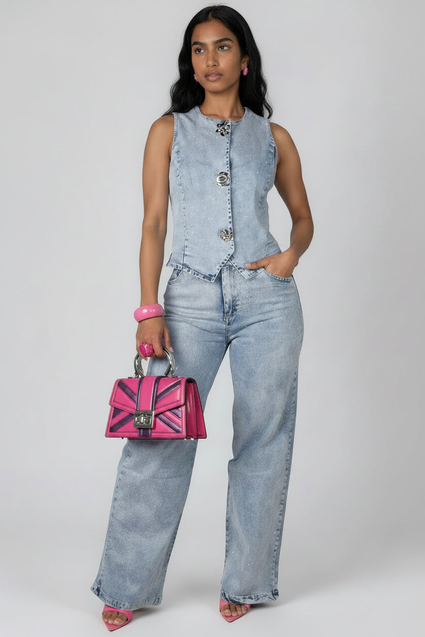 Denim Bling Set
