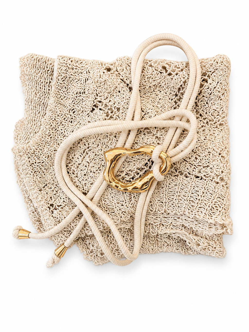 Crochet Beige Set