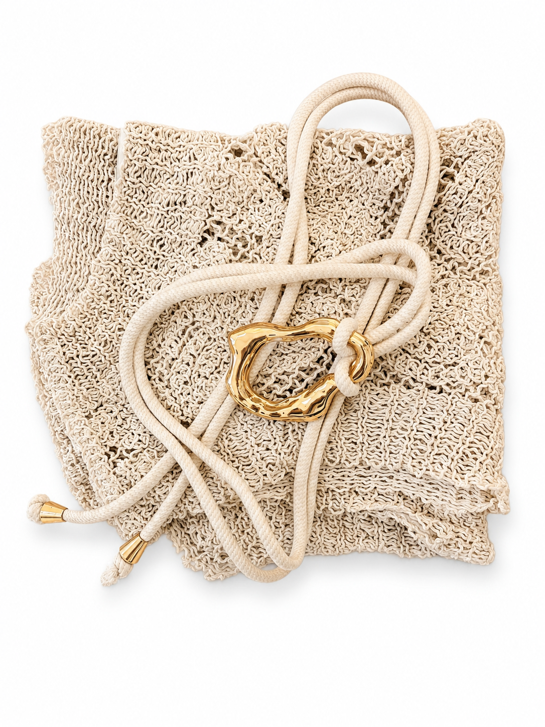 Crochet Beige Set