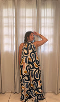 Printed Flowy Jumpsuit