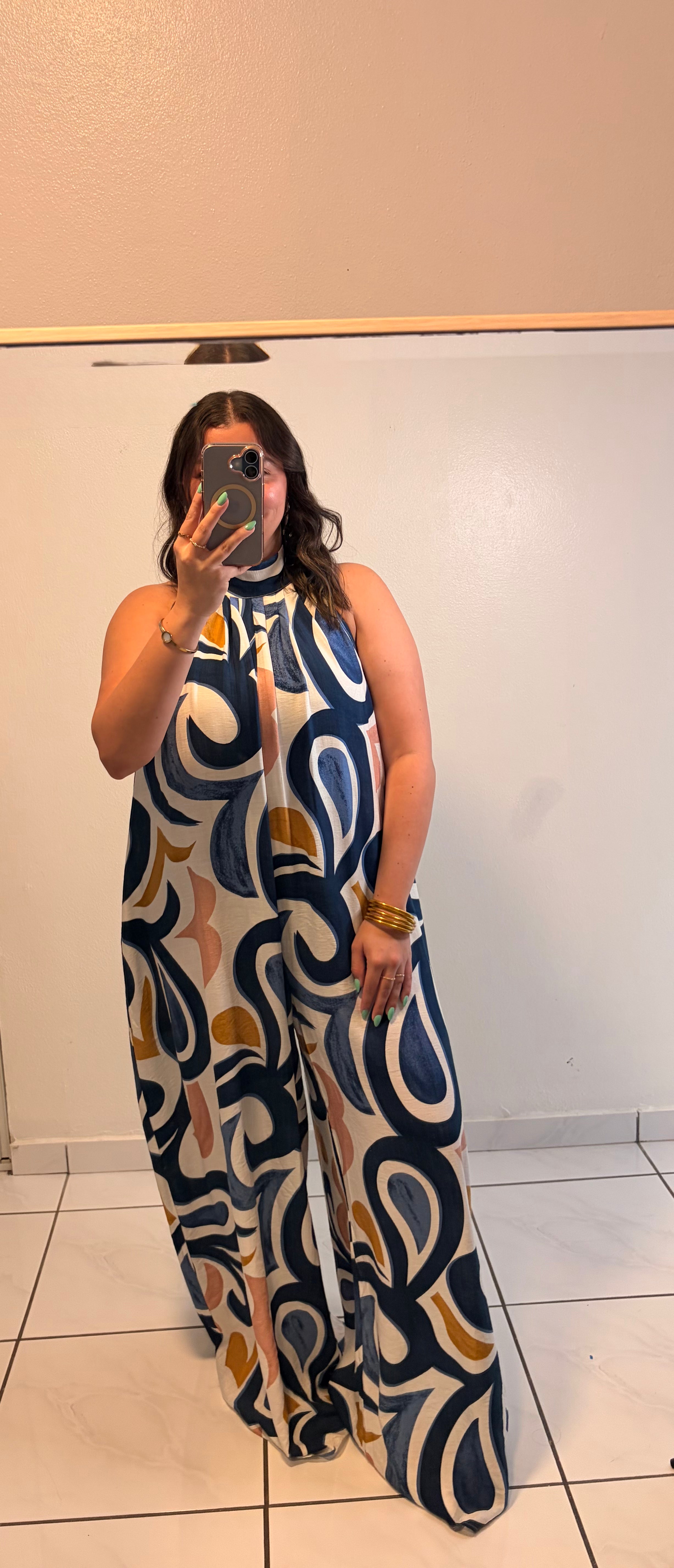 Printed Flowy Jumpsuit