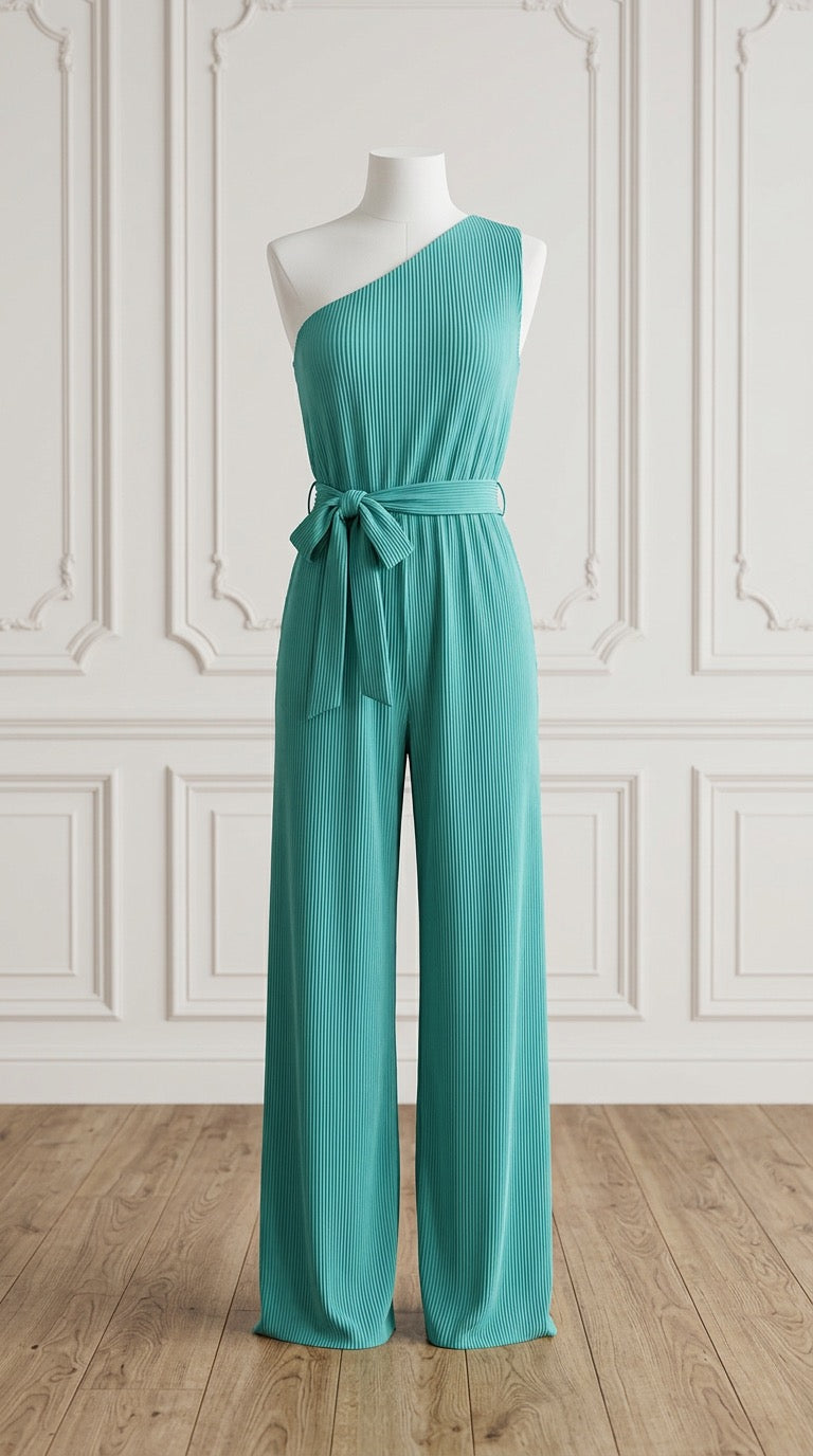 Aqua Jumpsuit