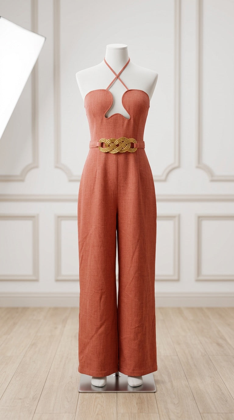 Light Orange Jumpsuit