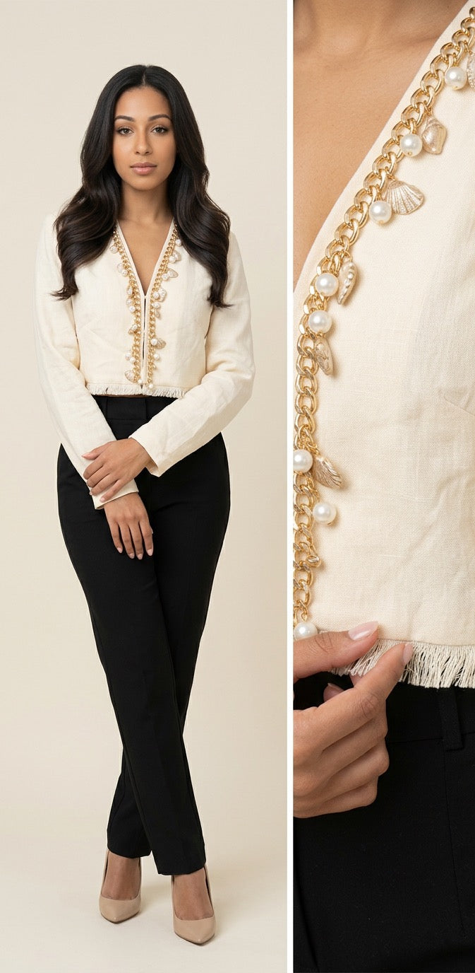 BEIGE BLAZER