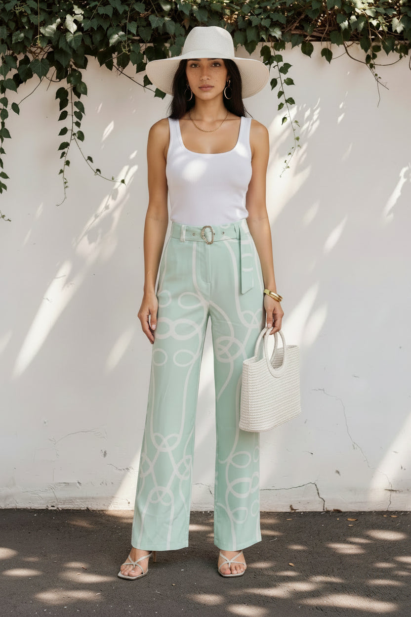 Soft Mint Pants